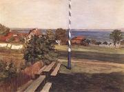 Landscape with Flagpole (mk09)